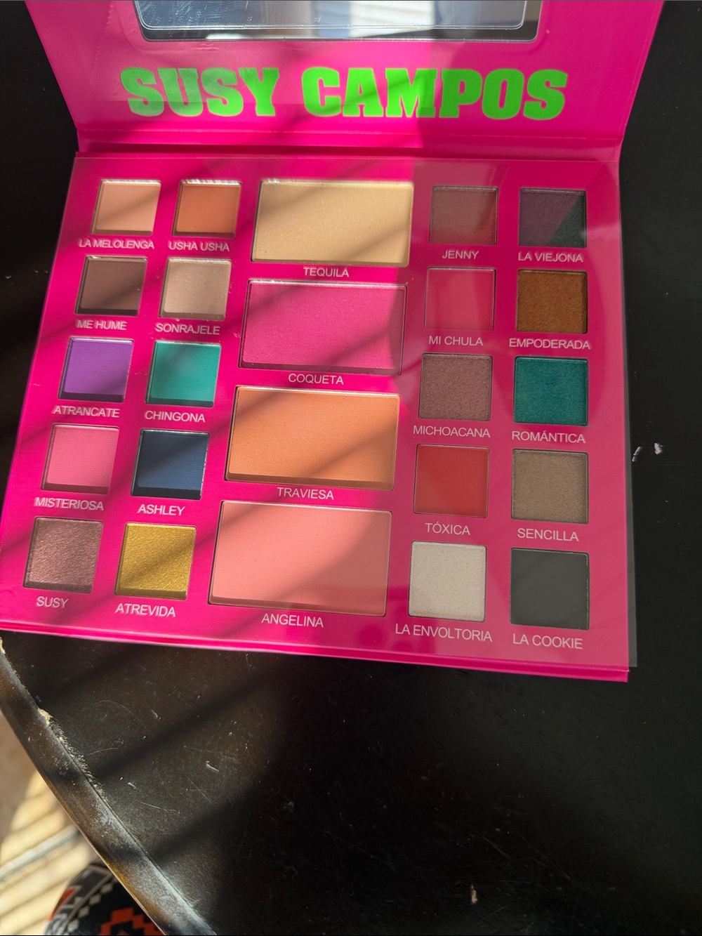 Beauty Savage Susy Campos Palette - Hot Pink Packaging